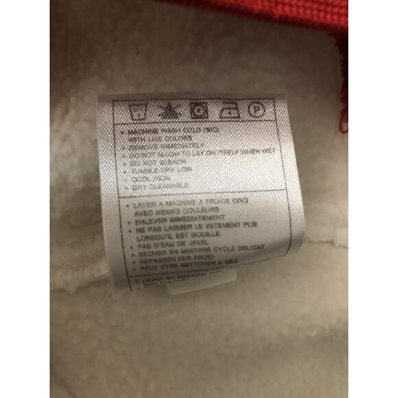 Air Jordan Retro 3 Full Zip Hoodie Medium Cream Red - Picture 5 of 9